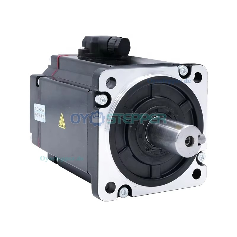 DC-Servomotor, 750W, 48V, 2,39 Nm, 3000 U/min, mit 1024 Linien Magnet-Encoder, 80 × 80 mm
